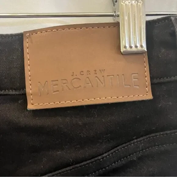 J Crew Mercantile Black Denim Skinny Jeans Womens Size 25 Classic Basic Casual - Picture 4 of 10